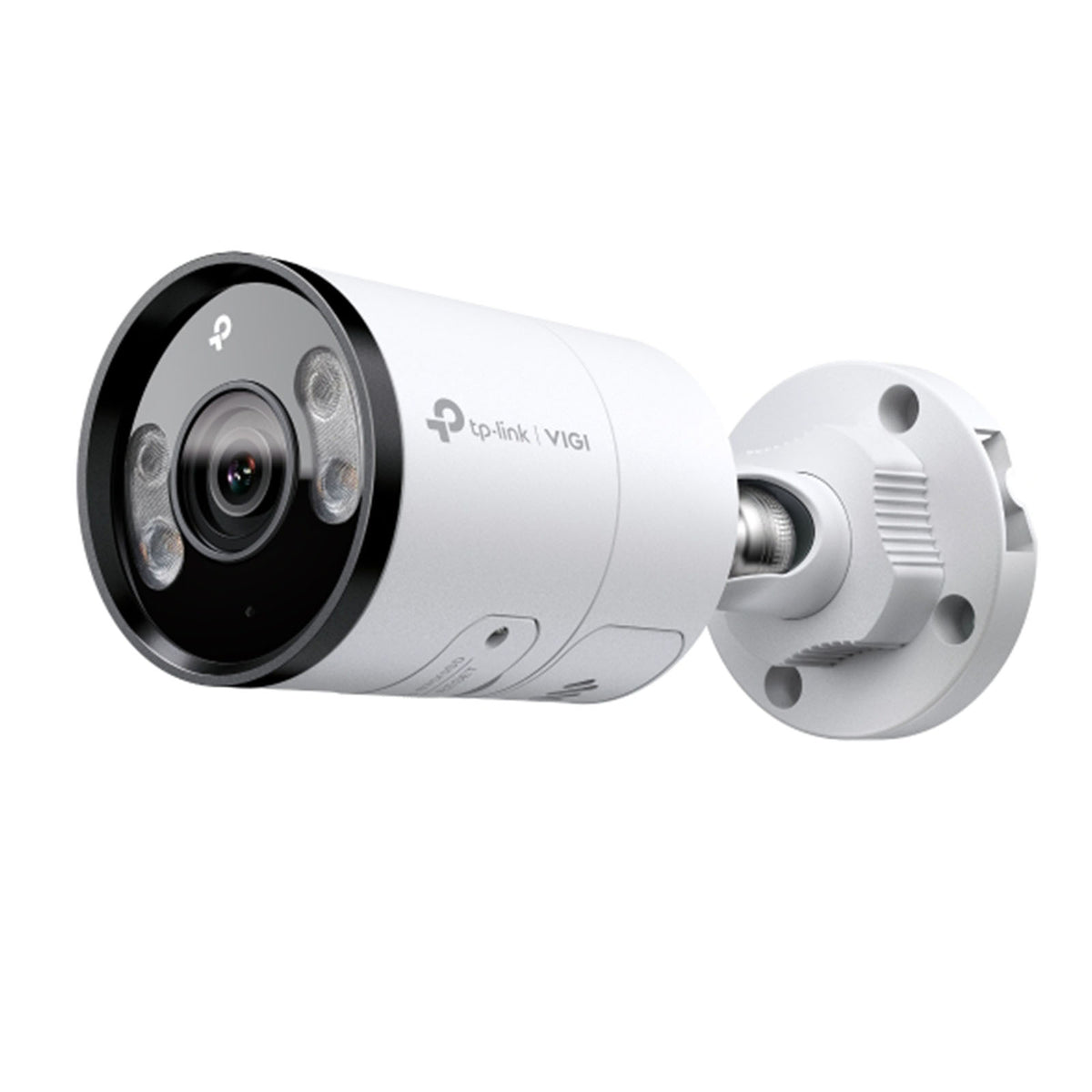 InSight S345 (6mm) - 4MP - Caméra bullet IP PoE avec vision nocturne couleur, dissuasion active et analyse intelligente IA - VIGI