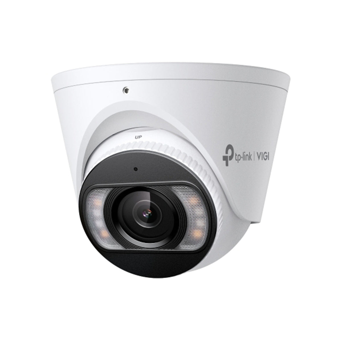 InSight S485(2.8mm) - 8MP Dome IP PoE – Telecamera AI con Visione Notturna Full Color, Deterrenza Attiva e Audio Bidirezionale - VIGI