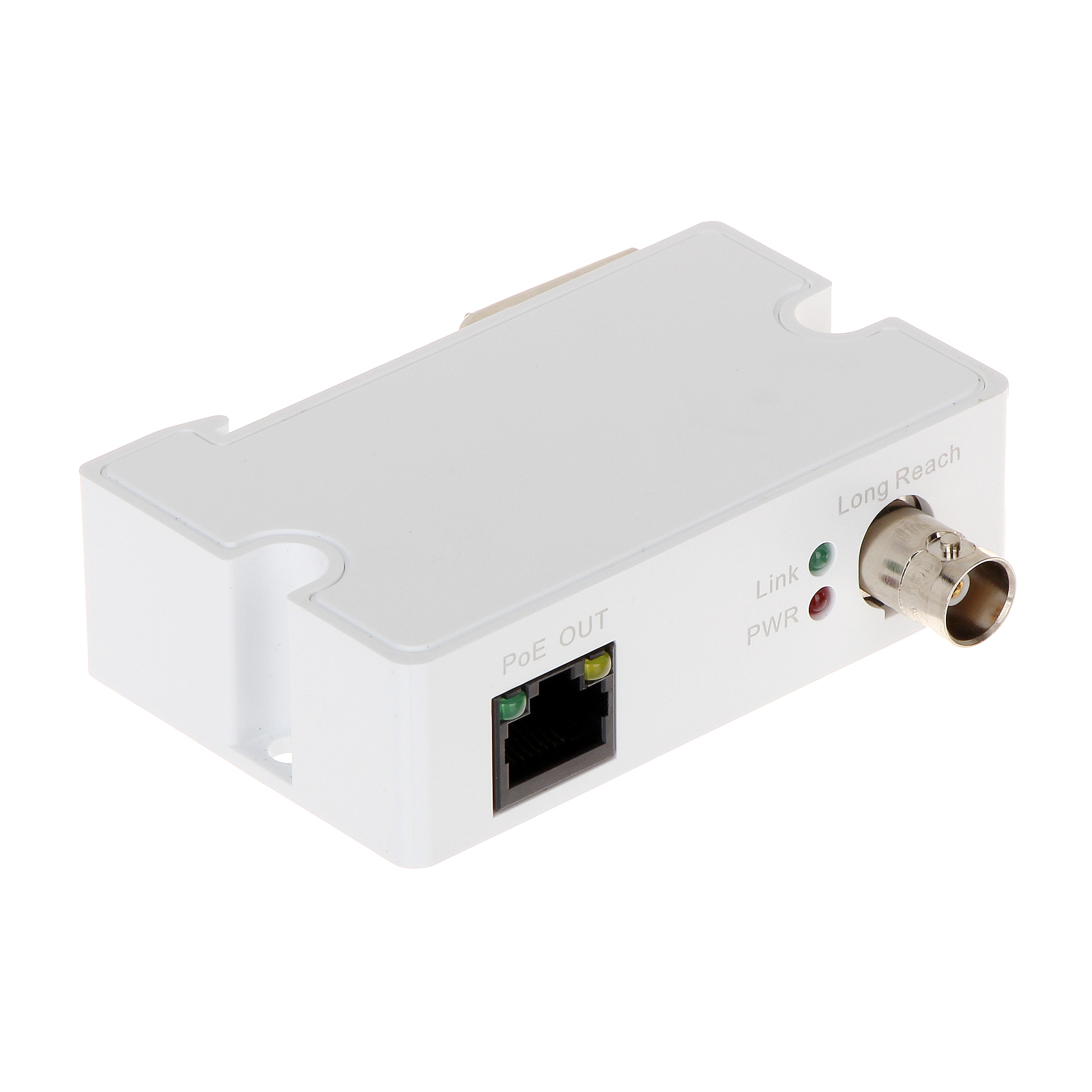 LR1002-1ET-V3 - Trasmettitore PoE e ePoE su Cavo Coassiale con RJ45/BNC, 100Mbps, Plug&Play, Protezione Sovratensioni, Montaggio DIN - Dahua