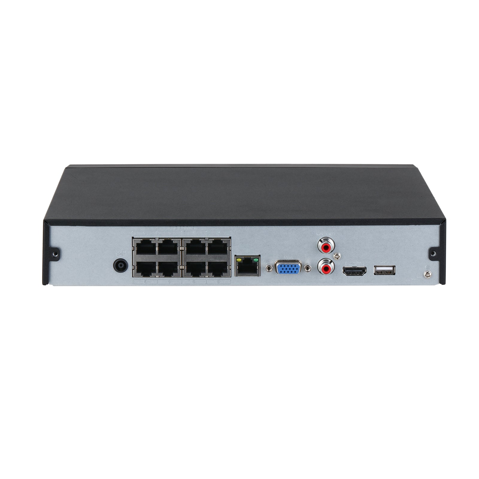 NVR4108HS-8P-EI - NVR 8 Canali PoE 4K Dahua WizSense con AI, H.265+, HDMI, ONVIF, Video Analisi e Supporto HDD fino a 16TB - Dahua
