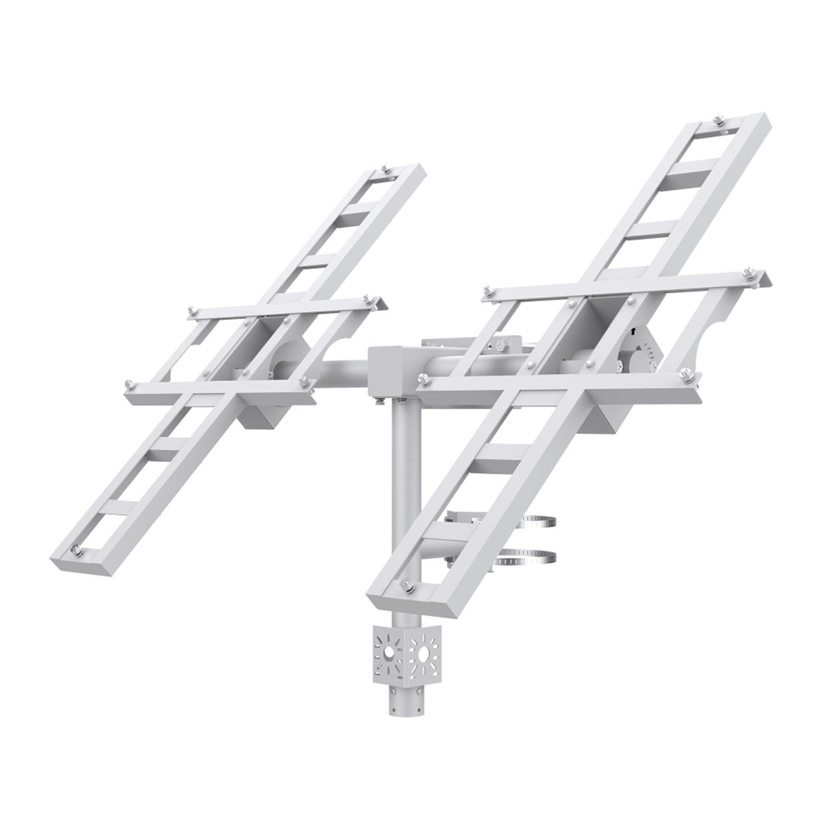 VIGI 180W Solar Mount - Staffa di Montaggio Rinforzata in Acciaio Zincato con Angolazione Regolabile per Sistemi Solari VIGI