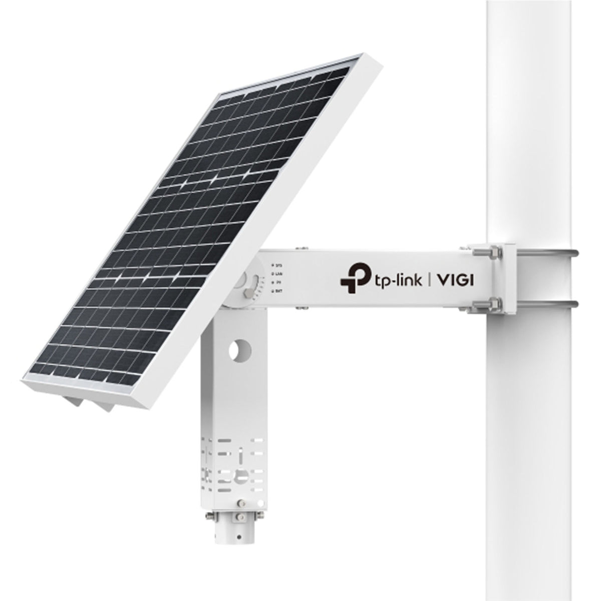 VIGI SP9030 - Sistema di Alimentazione Solare Intelligente con Pannello 90W, Batteria al Litio e Controller MPPT per Videosorveglianza Esterna - VIGI