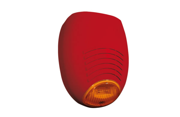 AMC Elettronica SR 136 FIRE/24V Sirena cablata Esterno Arancione Rosso