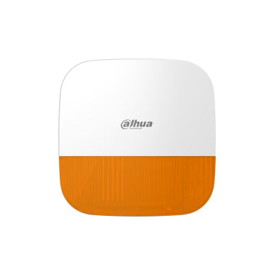 Dahua Technology ARA13-W2-868 orange Sirena wireless Esterno Arancione e Bianco