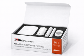 ART-ARC3800H-03-FW2-868 - Kit Allarme Wireless con WiFi, 4G Doppia SIM e Verifica Video per Casa e Ufficio - Dahua