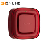 118601.279.RD1 - Sirena Antincendio Wireless Ajax EN54 FireProtect Sounder/VAD Jeweller Rossa 100dB LED EN54 Portata 1700m