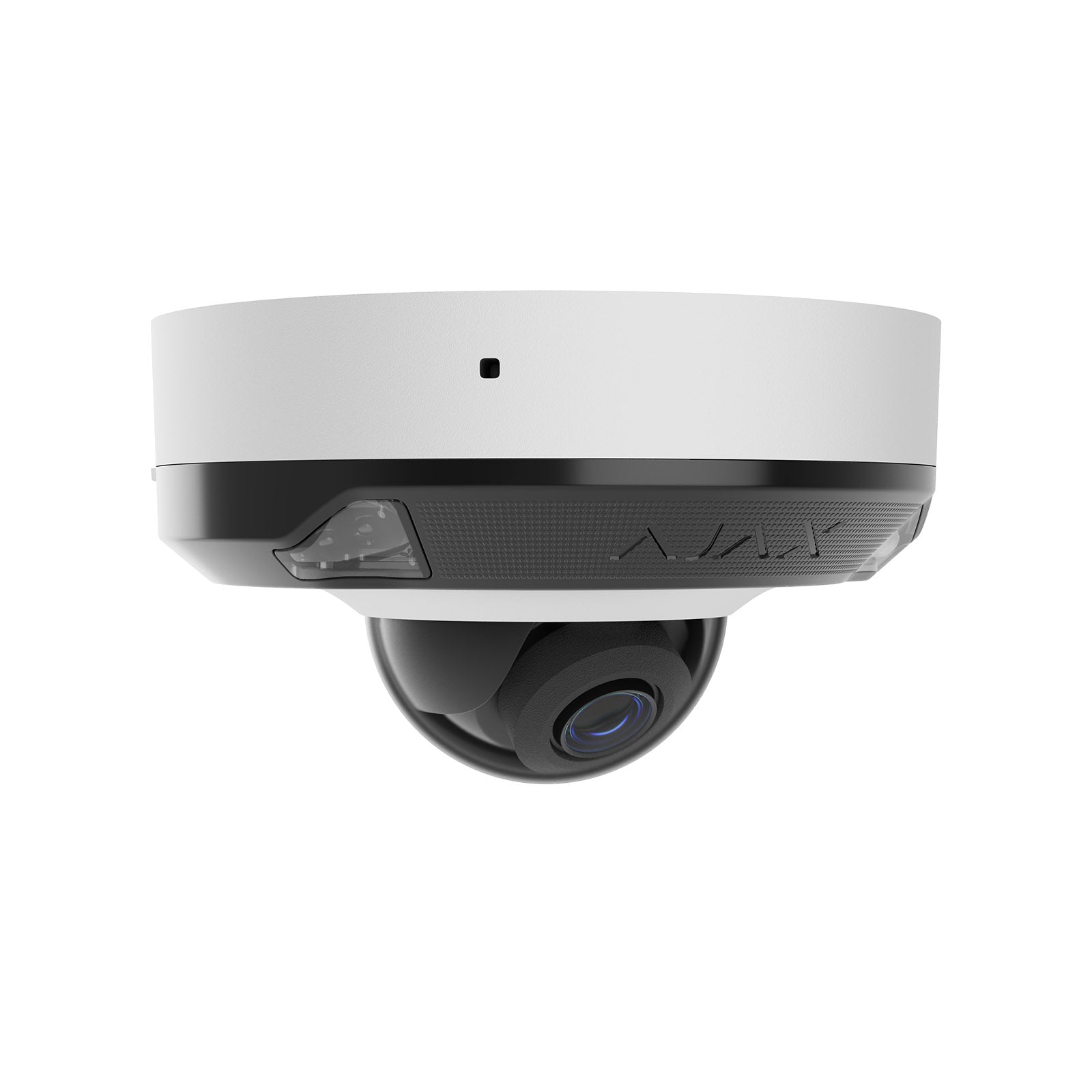 126271.214.WH1 - Telecamera IP AI Ajax DomeCam Mini HL 5MP 4mm Bianco – Videosorveglianza Intelligente con TrueWDR, Audio e Tecnologia JetSparrow