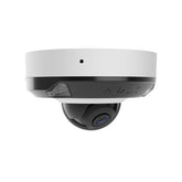 126271.214.WH1 - Telecamera IP AI Ajax DomeCam Mini HL 5MP 4mm Bianco – Videosorveglianza Intelligente con TrueWDR, Audio e Tecnologia JetSparrow