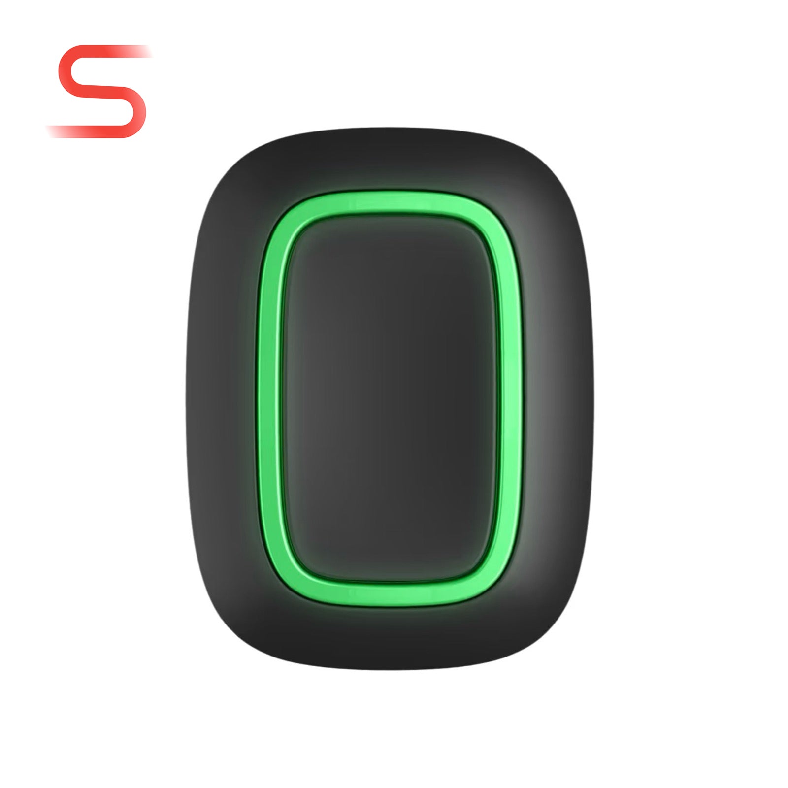 133187.26.BL1 - Ajax Superior Button Jeweller Black IP55 Wireless Smart Panic Button with CR2032 Battery