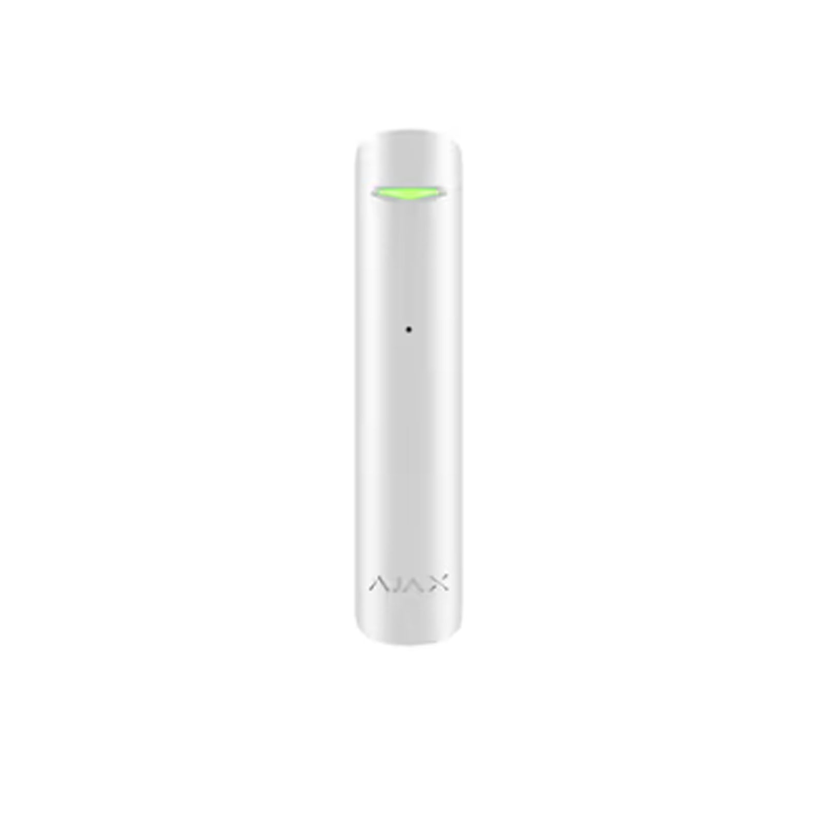 Ajax GlassProtect Fibra Bianco Sensore Rottura Vetri 9m 180° DualTone Antisabotaggio 24V 2000m Sicurezza Professionale