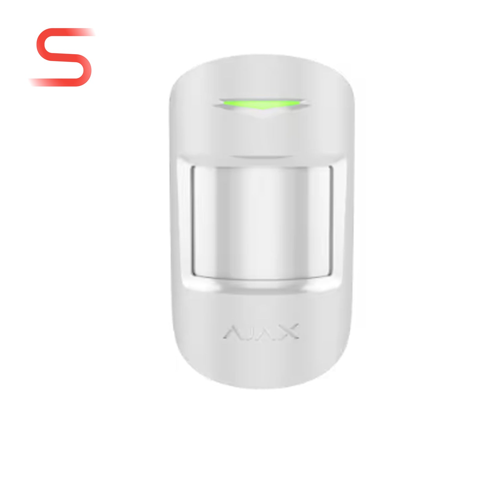 133222.02.WH1 - Ajax Superior MotionProtect Plus Jeweller White PIR and Microwave K-Band Detector Pet Immune 12m