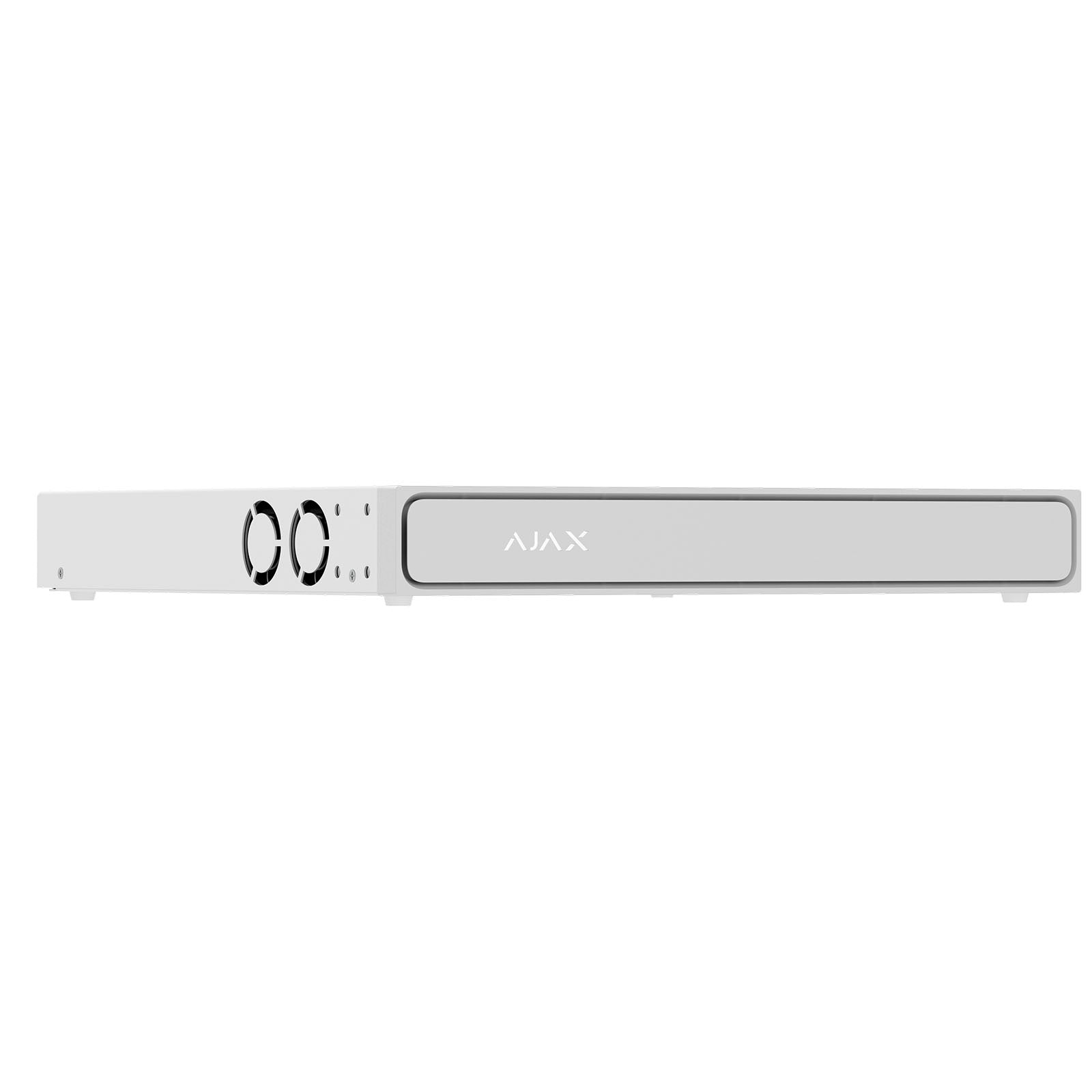 Ajax NVR H2DAC 8 Canali Bianco 12MP 4K HDMI AI H.265 ONVIF RTSP 2x16TB Hot Swap Videoregistratore IP