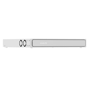 Ajax NVR H2DAC 8 Canali Bianco 12MP 4K HDMI AI H.265 ONVIF RTSP 2x16TB Hot Swap Videoregistratore IP