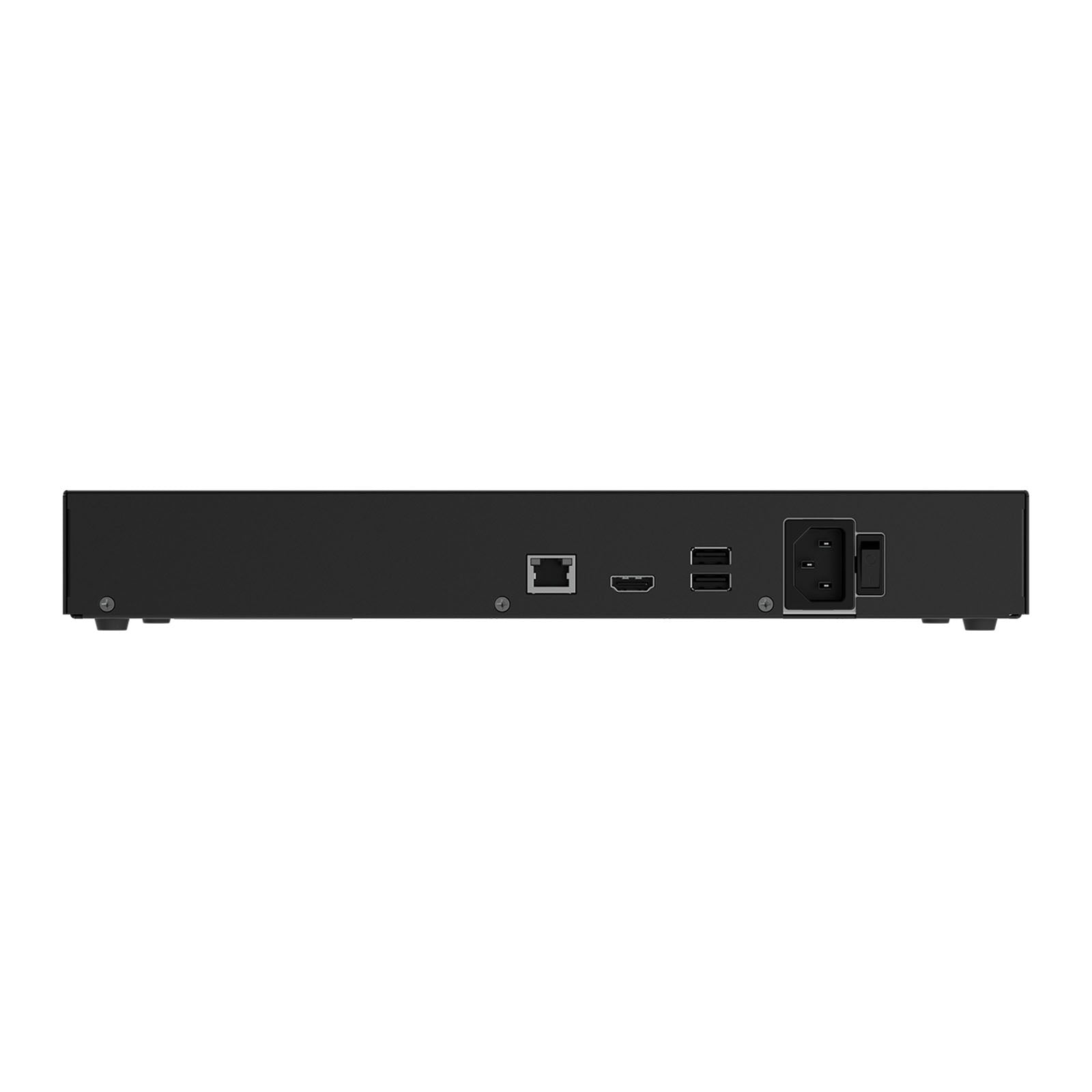 140910.122.BL1 - Ajax NVR H2DAC 16 Canali 12MP AI 4K HDMI 2 HDD 16TB Hot-Swap H.265 ONVIF RTSP 160Mbps Nero