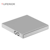140921.122.WH1 - Ajax Superior NVR H2DAI2GAC Bianco 16 Canali AI 4K HDMI, Doppia LAN Gigabit, 2 HDD 24TB, H.265, NVR IP