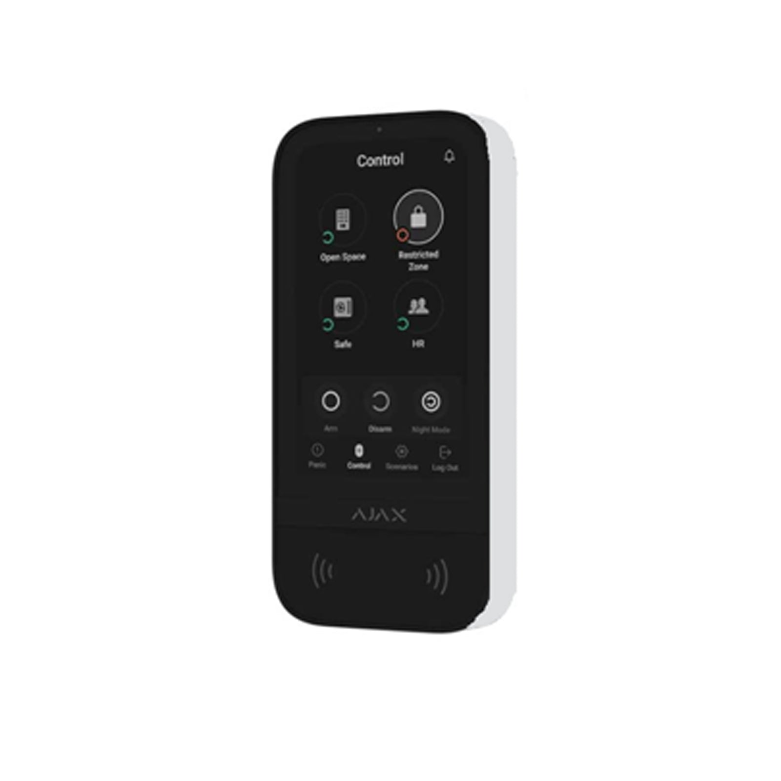 143608.226.WH1 - Ajax Superior Keypad TouchScreen Fibra 143608 Tastiera Touch 5" per Sistemi di Allarme Cablati con Antipanico - Ajax