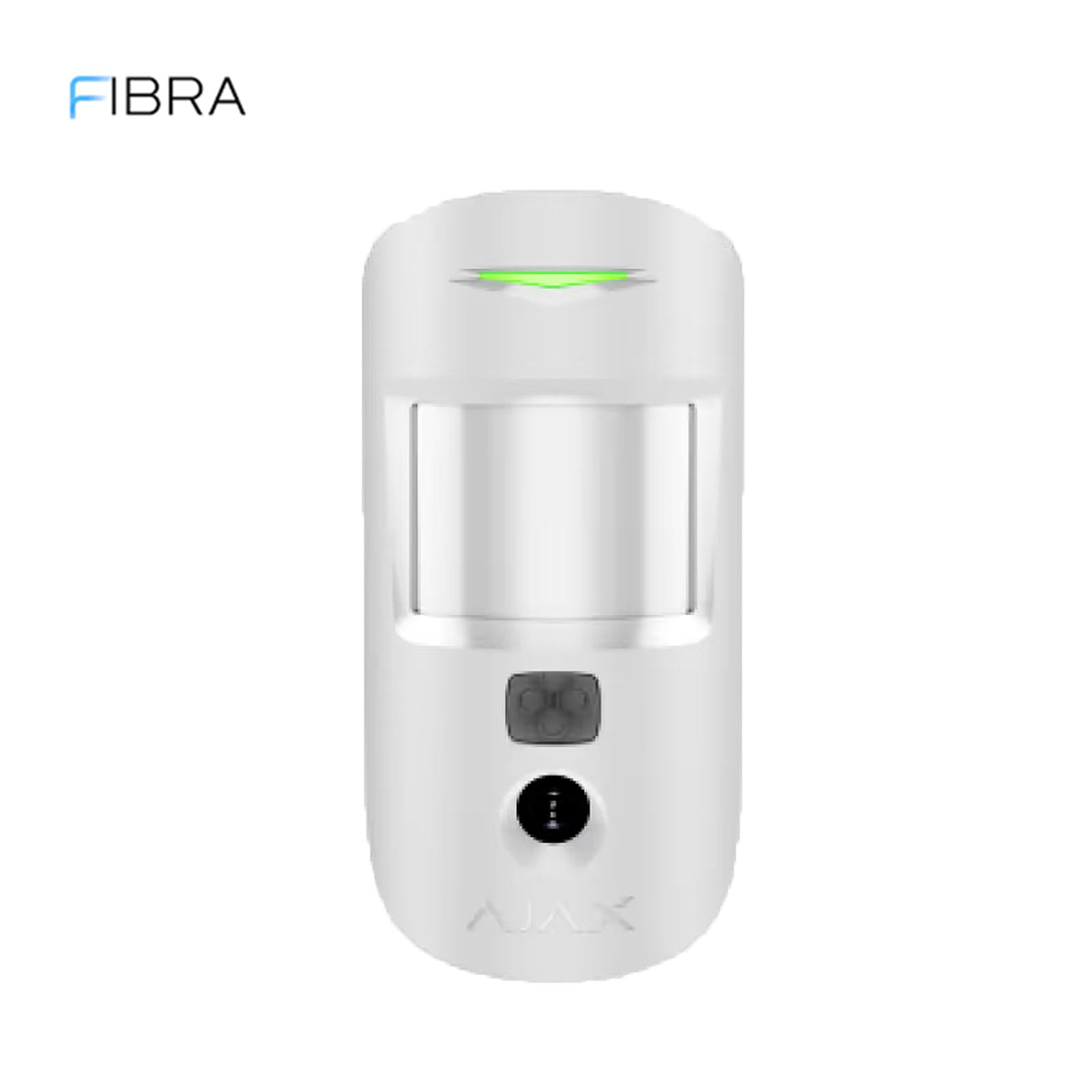 143612.169.WH1 - Ajax Superior MotionCam (PhOD) Fibra – Rilevatore di Movimento PIR Cablato Professionale con Connessione Fibra e Gestione da Remoto