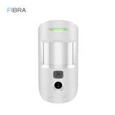 143612.169.WH1 - Ajax Superior MotionCam (PhOD) Fibra – Rilevatore di Movimento PIR Cablato Professionale con Connessione Fibra e Gestione da Remoto