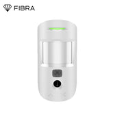 143612.169.WH1 - Ajax Superior MotionCam (PhOD) Fibra – Rilevatore di Movimento PIR Cablato Professionale con Connessione Fibra e Gestione da Remoto