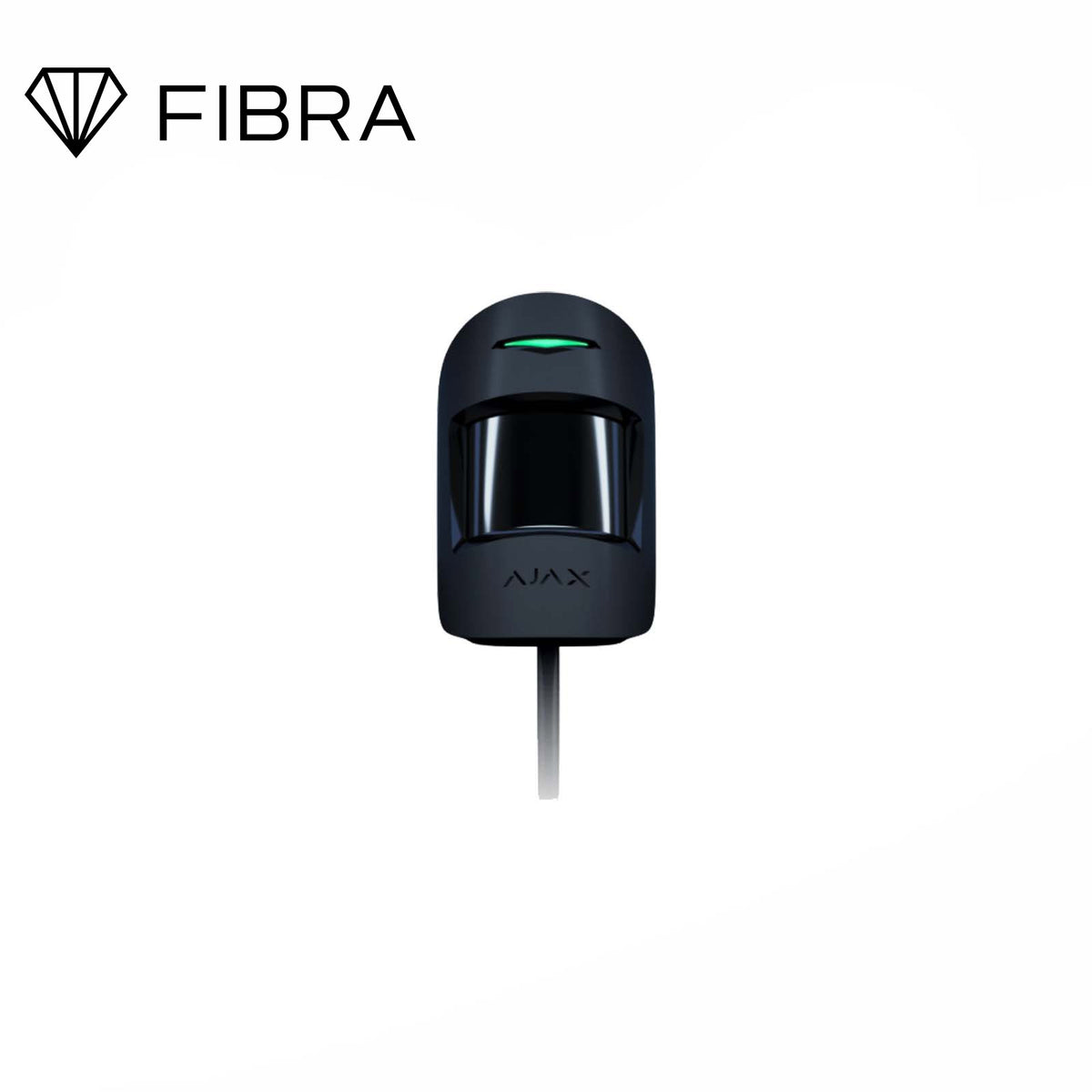 143617.09.BL1 - Ajax Superior MotionProtect Fibra Nero Rilevatore PIR Cablato Pet Immune 12m con SmartDetect e Tamper