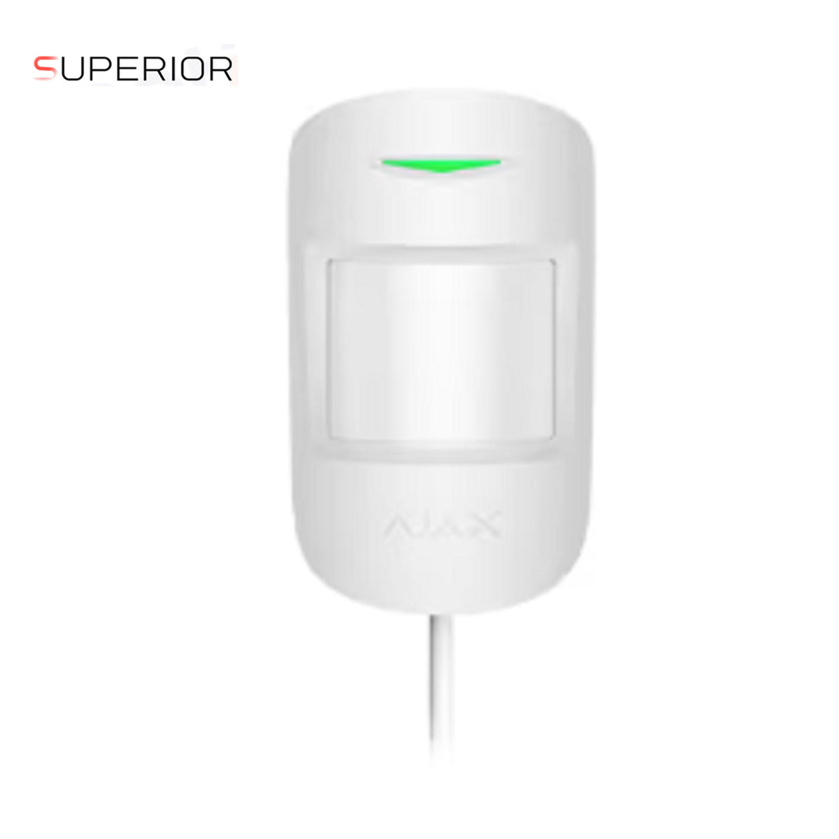 143618.09.WH1 - Ajax MotionProtect Fibra | Rilevatore PIR Cablato da Interno 12m Pet Immune Grado 2
