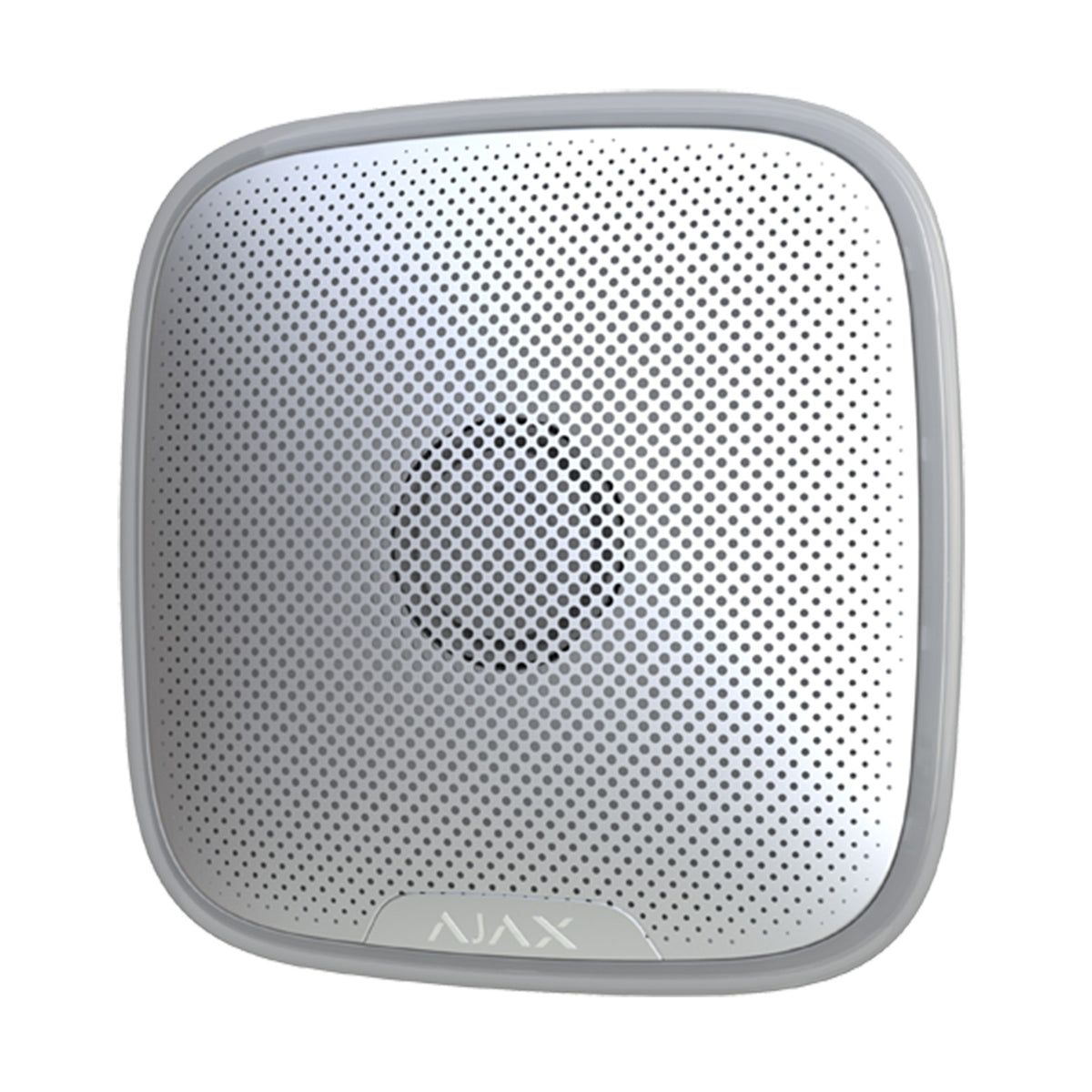 38178.07.WH1 - Sirena inalámbrica Ajax StreetSiren para interiores/exteriores, color blanco