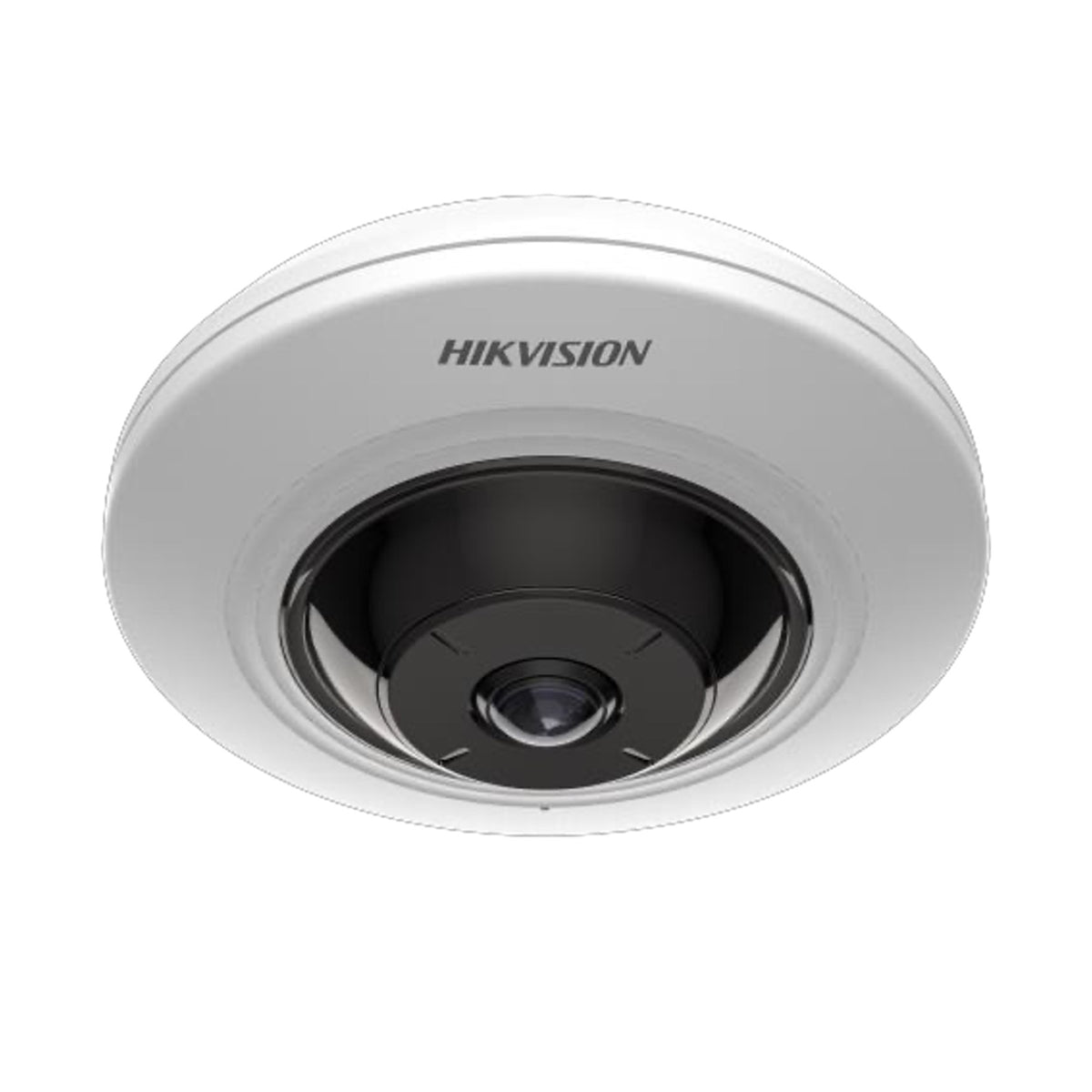 DS-2CD2955G0-ISU - Telecamera Fisheye 5MP IP PoE con Audio, IR 8m e Video Analisi - Hikvision
