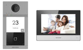 DS-KIS604-S - Kit Videocitofono IP Hikvision con Telecamera 2MP, Monitor 7", Wi-Fi, PoE e App Hik-Connect - Hikvision