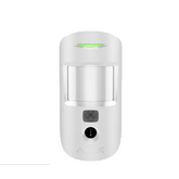 143612.169.WH1 - Ajax Superior MotionCam (PhOD) Fibra – Rilevatore di Movimento PIR Cablato Professionale con Connessione Fibra e Gestione da Remoto