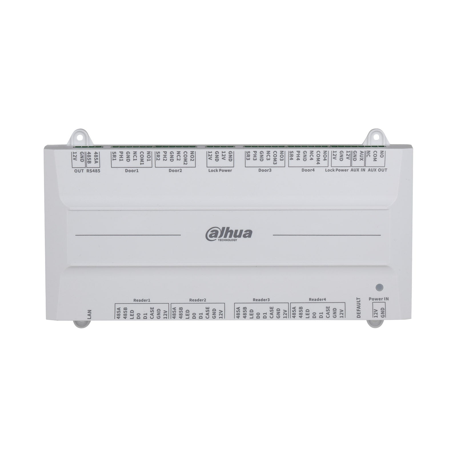 ASC4204B-S Controller Accessi 4 Porte 100000 Utenti PoE ONVIF QR Code Biometrico Sicurezza Aziendale - Dahua