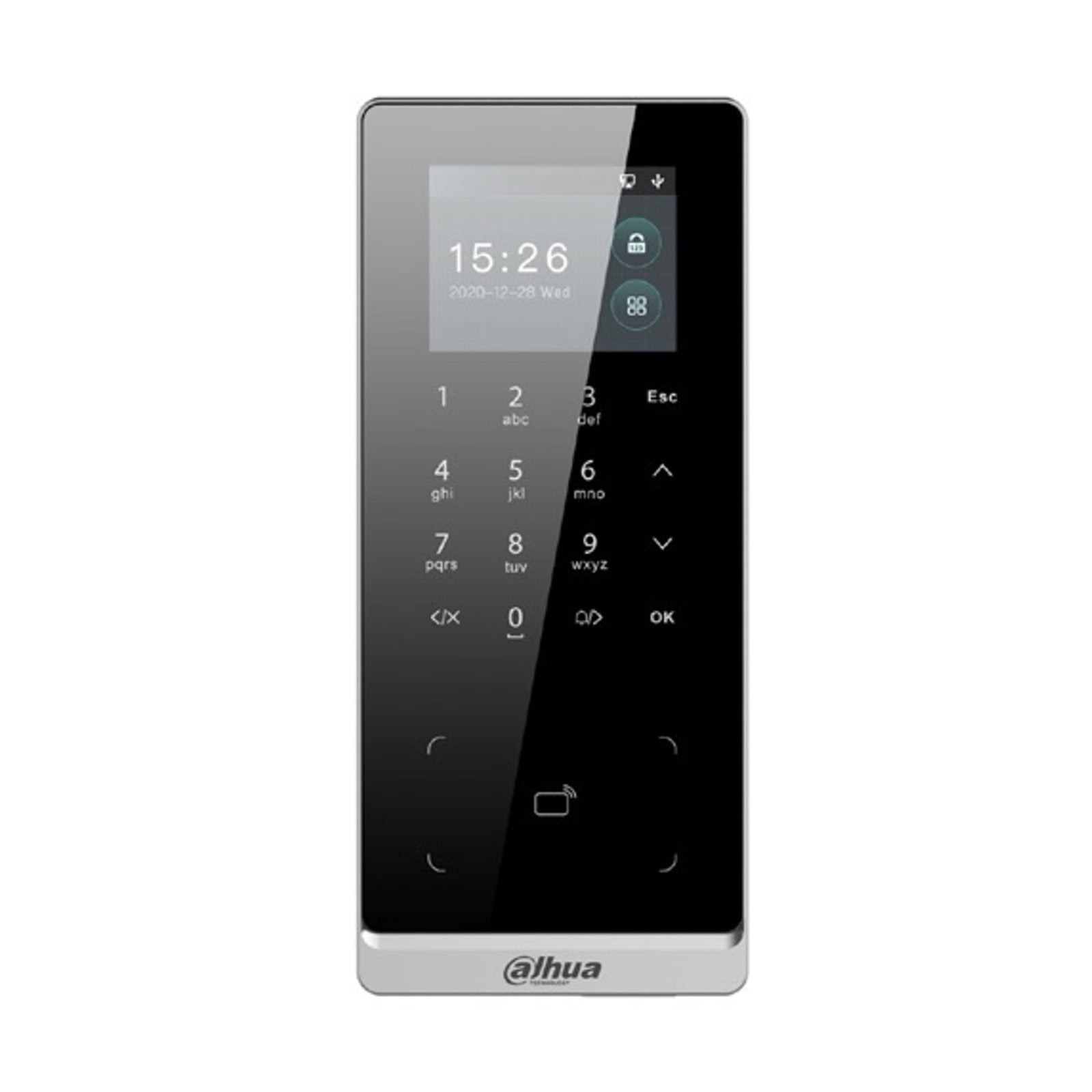 ASI2201H-W - Controllo Accessi con Riconoscimento Facciale, RFID, Tastiera Touch e Wi-Fi Integrato - Dahua