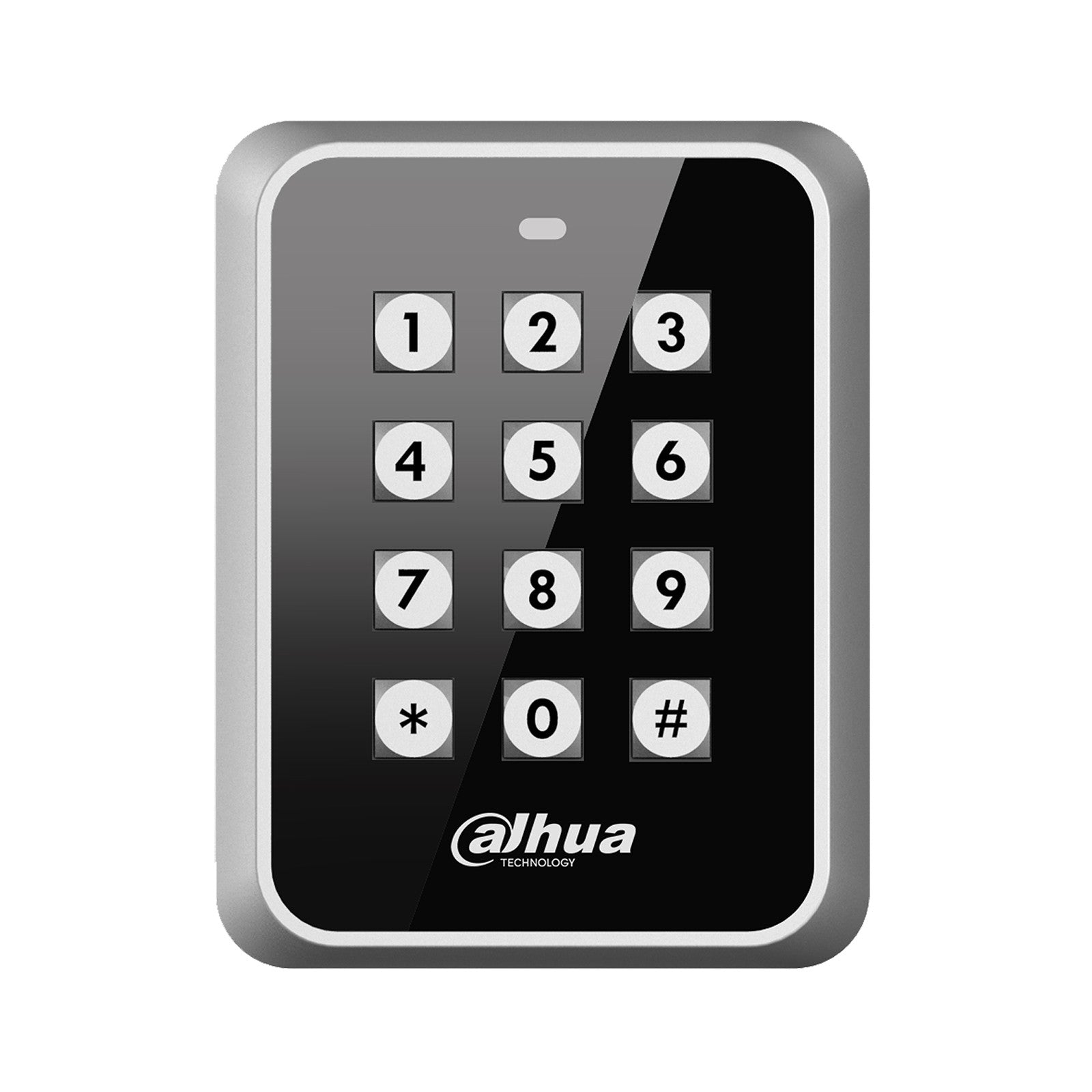 ASR1101M-V1 - Lettore RFID 13.56MHz con Tastiera Wiegand 26/34 RS485 LED Stato Watchdog Controllo Accessi - Dahua