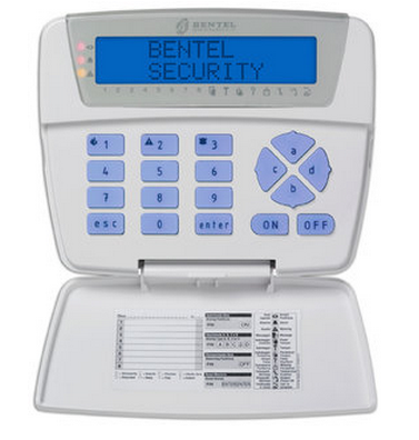 BKB-LCD - Tastiera classica LCD - Bentel