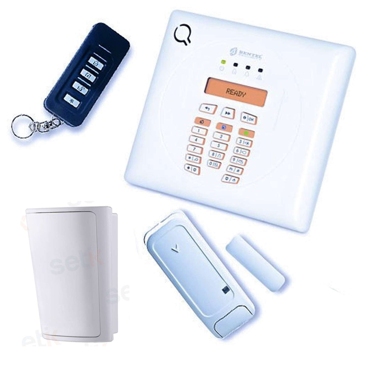 BW30-K - Kit completo centrale wireless PIR 30 zone antifurto sicurezza - Bentel