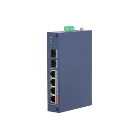 CHS4206-4GT-60 Switch Industriale Gigabit 4 Porte PoE Hi-PoE 60W Cloud Managed PoE Watchdog IP30 - Dahua