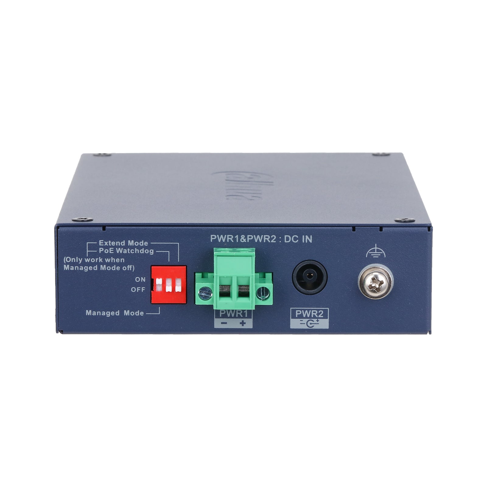 CHS4206-4GT-60 Switch Industriale Gigabit 4 Porte PoE Hi-PoE 60W Cloud Managed PoE Watchdog IP30 - Dahua