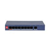 CS4009-8ET1GT-60 Switch PoE 9 Porte 8 PoE 60W Hi-PoE Uplink Gigabit DoLynk Watchdog VLAN - Dahua