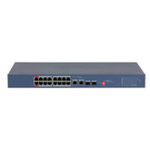 CS4218-16ET-190-V2 - Switch Smart Managed con 16 Porte PoE Hi-PoE 90W, Gestione Cloud DoLynk e Long Distance PoE - Dahua