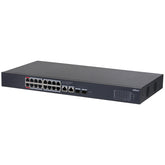 CS4220-16GT-190 - Switch di Rete 16 Porte PoE + 2 RJ45 Gigabit + 2 SFP | 190W, Hi-PoE, IEEE802.3bt, Fino a 250m, Case Metallico