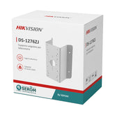 DS-1276ZJ - Supporto Angolare in Lega di Alluminio Bianco per Telecamere di Videosorveglianza - Hikvision