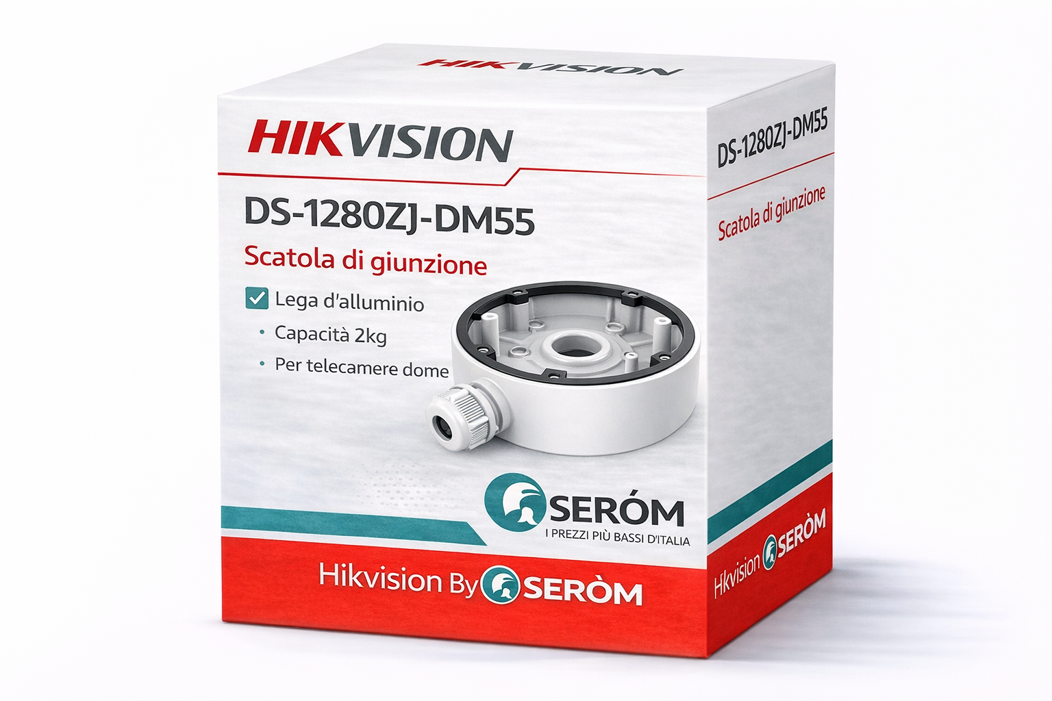 Hikvision Digital Technology DS-1280ZJ-DM55 security cameras mounts & housings Scatola di giunzione