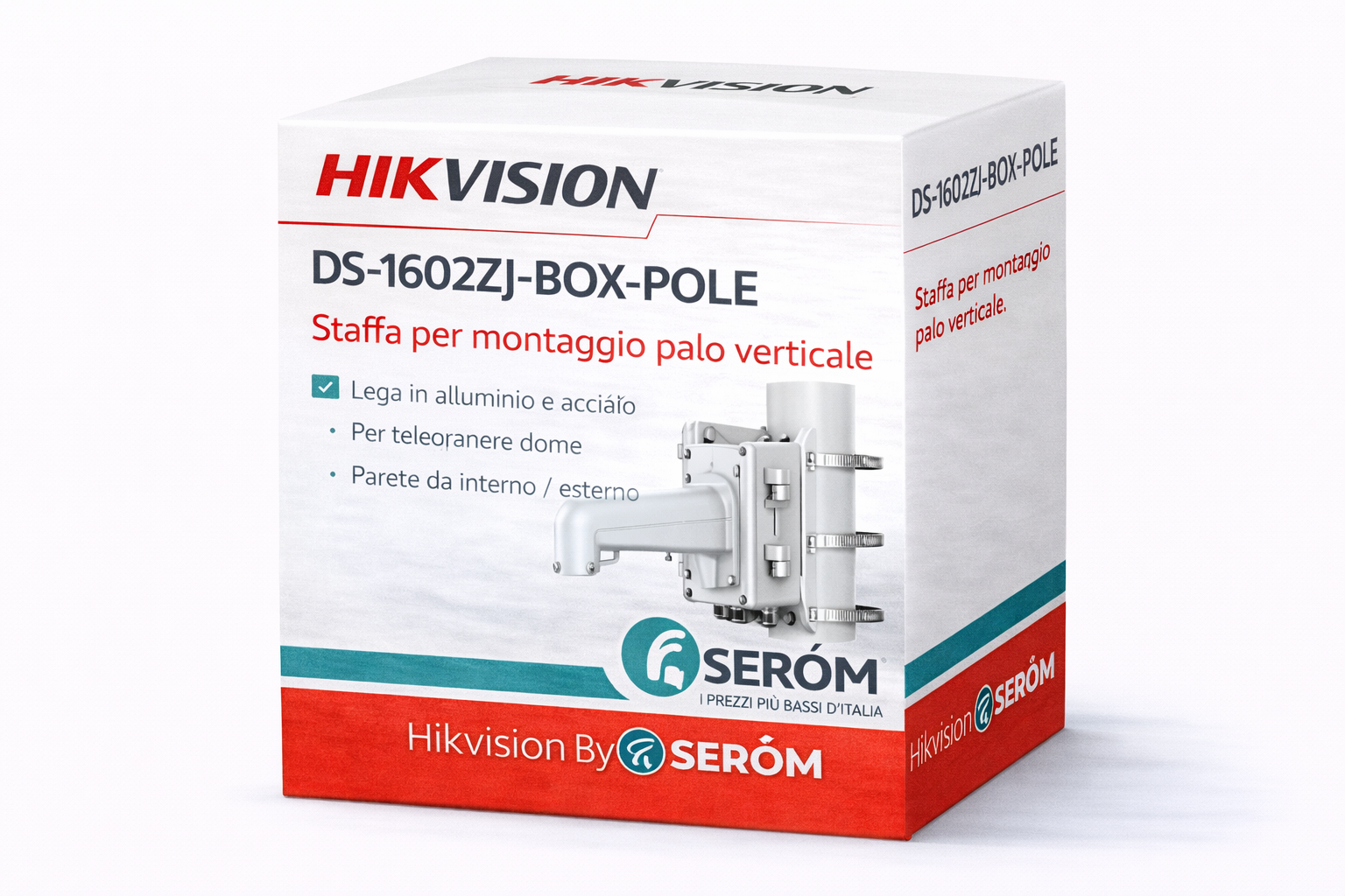 Hikvision Digital Technology DS-1602ZJ-BOX-POLE security cameras mounts & housings Piedino di montaggio ad angolo