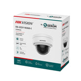 DS-2CD1183G0-I(2.8 mm) Telecamera IP Dome PoE 8MP 4K Ultra HD IR 30m H.265+ IP67 IK10 Hik-Connect - Hikvision