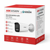 DS-2CD1623G2-LIZU Telecamera IP Bullet 2MP PoE Ottica Motorizzata 2.8-12mm Smart Hybrid Light 50m IP67 - Hikvision