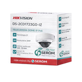 DS-2CD1723G0-IZ 2MP Full HD IP PoE Dome Varifocale 2.8-12mm IR 30m ONVIF IP67 IK10 H.265+ - Hikvision