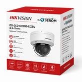 DS-2CD1723G2-LIZSU Telecamera IP Dome 2MP PoE Ottica Motorizzata 2.8-12mm Smart Hybrid Light AI IP67 IK08 - Hikvision