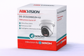 DS-2CD2346G2H-IU Telecamera IP Turret 4MP DarkFighter 2.8mm AcuSense IR 30m IP67 con Microfono - Hikvision