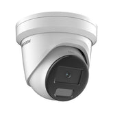 DS-2CD2347G2H-LIU - Telecamera 4MP AI – Turret IP PoE con Smart Hybrid Light ColorVu, WDR 130dB e Audio Integrato - Hikvision