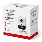 DS-2CD2446G2-I - Telecamera IP PoE 4MP 2.8mm Cube con AI PIR Audio Bidirezionale H.265+ MicroSD Hik-Connect - Hikvision