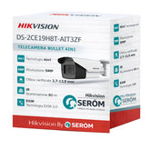 DS-2CE19H8T-AIT3ZF 5MP 4in1 Bullet 2.7-13.5mm Motorizzata EXIR 80m WDR 130dB IP67 Ultra Low Light - Hikvision